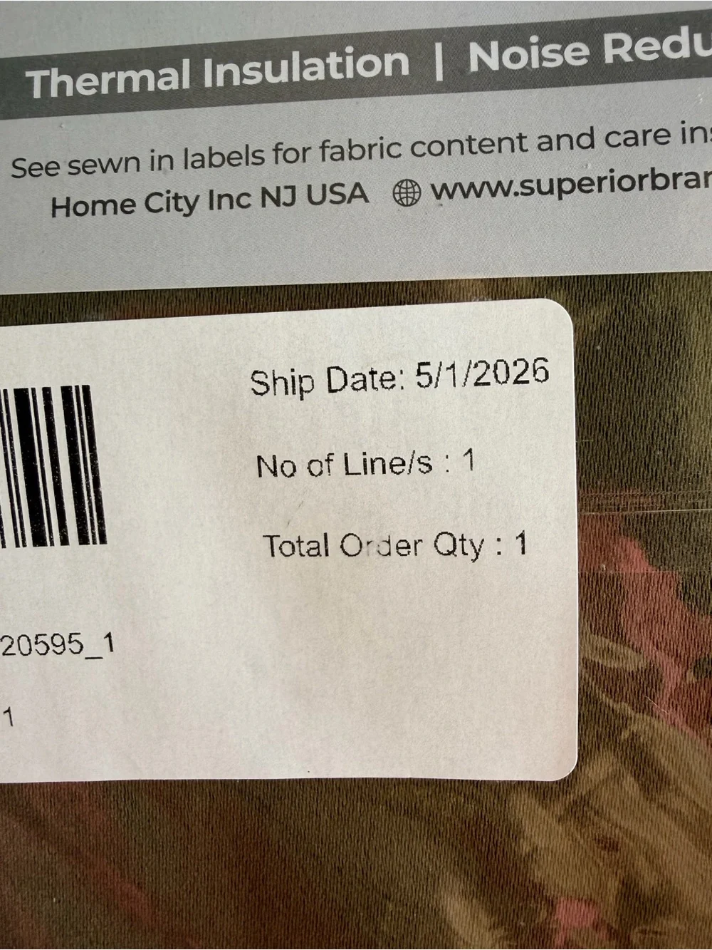 Olive Green Curtain Panels by